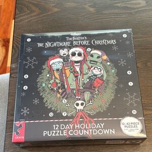 Disney The Nightmare Before Christmas Holiday Puzzle Set